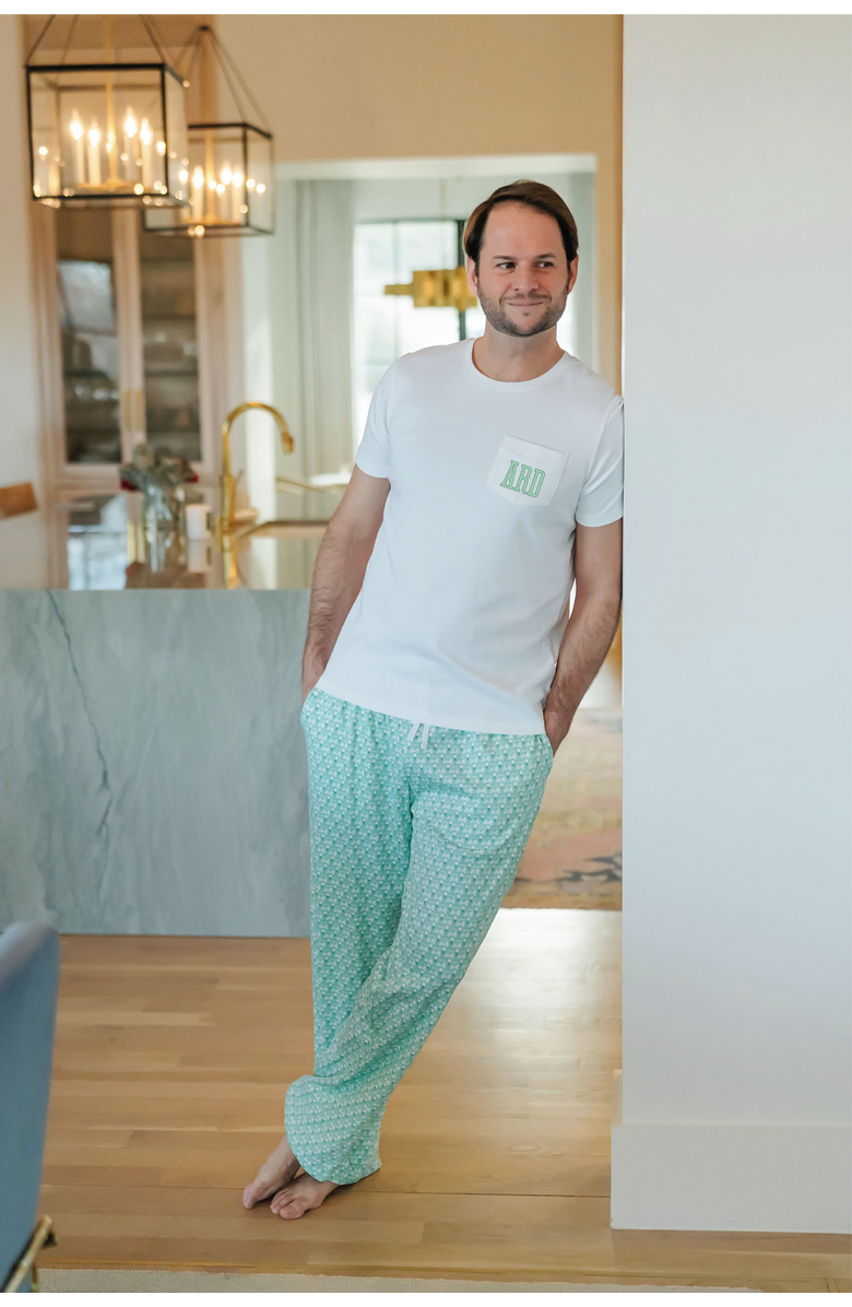 Lila and Hayes Brent Men's Hangout Pant, Alternate, color, Golf Putting Green