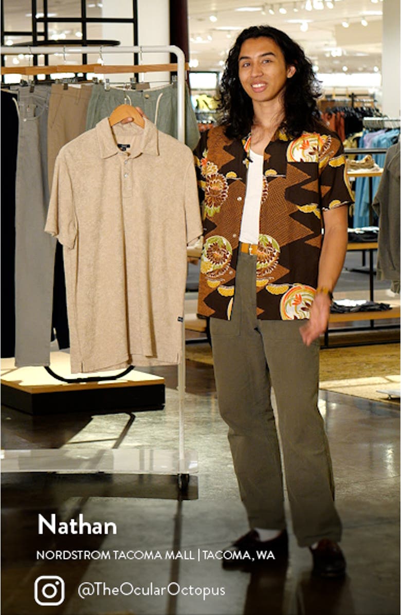 Rhen Terry Cloth Polo, sales video thumbnail