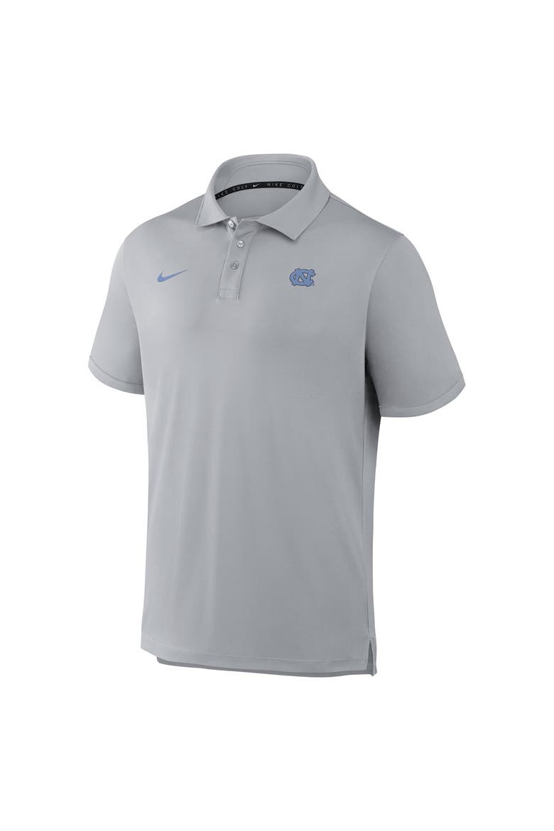 Men's Nike Gray North Carolina Tar Heels Par Dri-FIT Polo, Alternate, color, Gray
