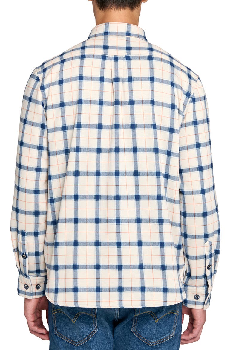 Plaid Shirt Jacket, Alternate, color, IVORY