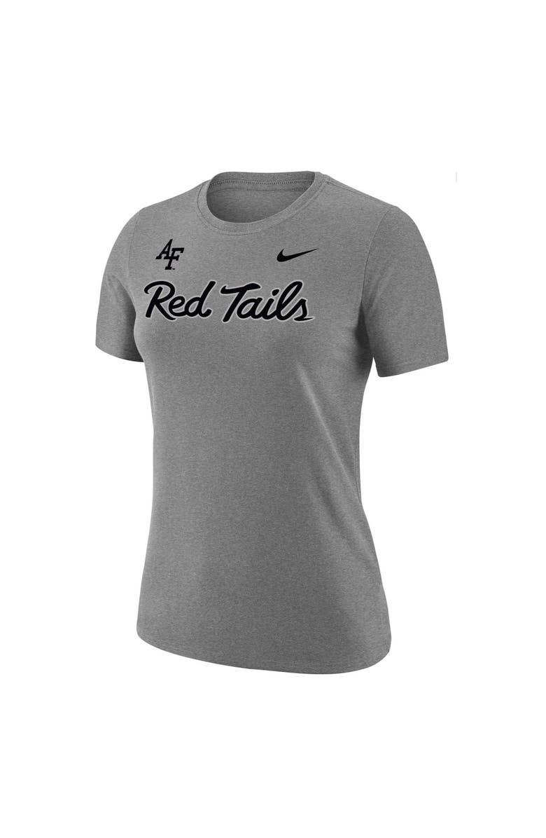 Nike Women's Nike Heather Gray Air Force Falcons Red Tails T-Shirt, Main, color,