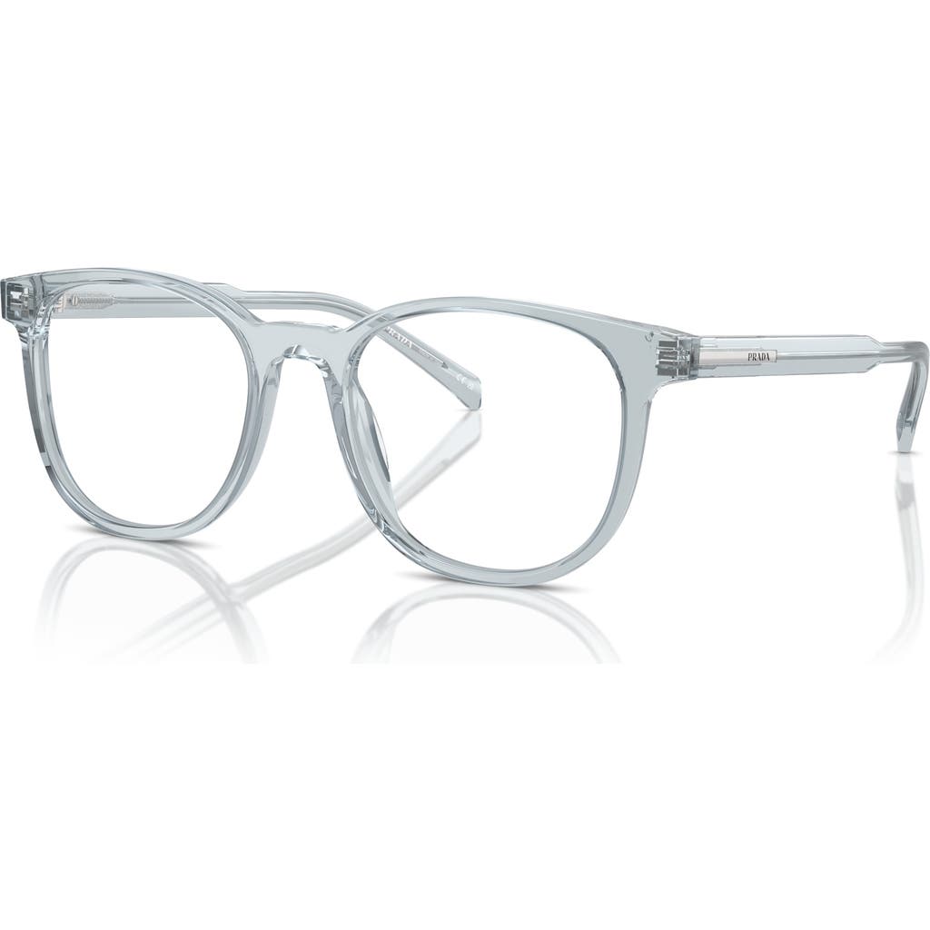 Prada 50mm Phantos Optical Glasses In Blue