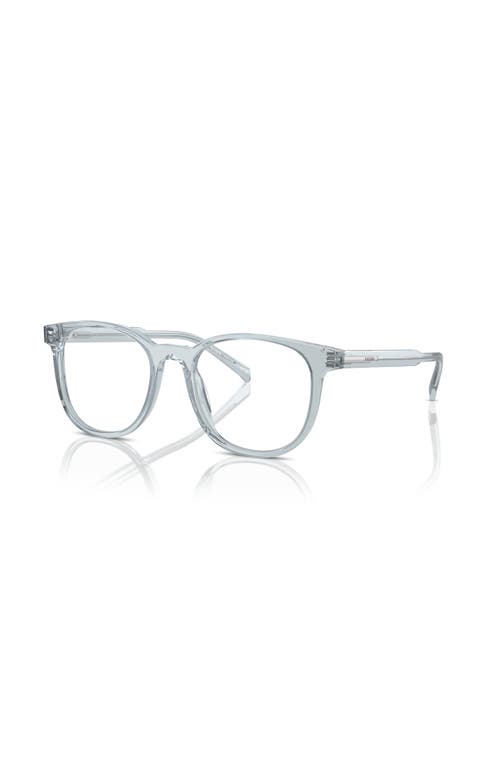 Prada 52mm Phantos Optical Glasses In Blue