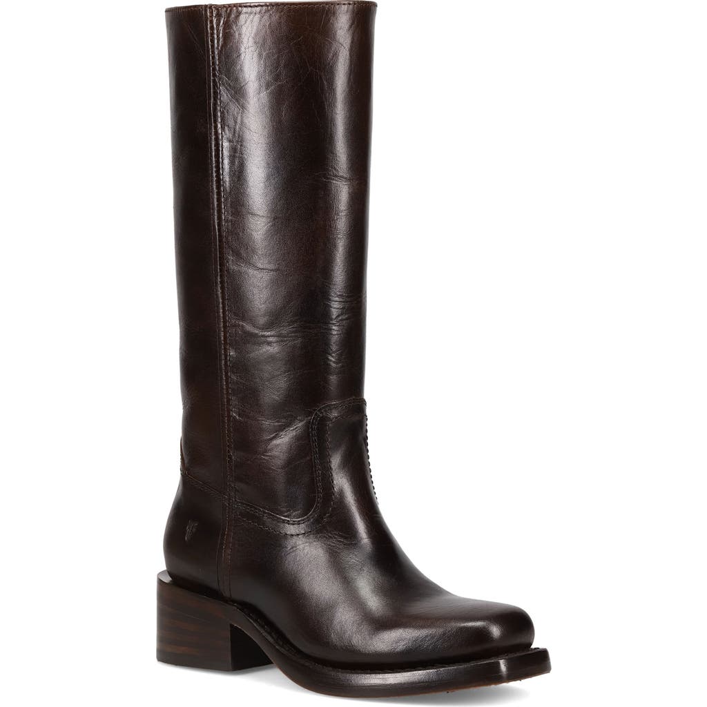 Frye Campus Knee High Boot In Bourbon