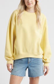 BP. Relaxed Cotton Blend Sweatshirt