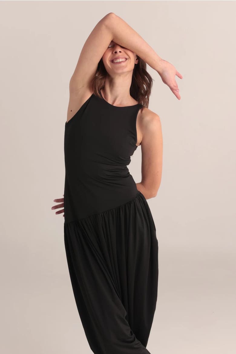Astral Comfort Flow Jumpsuit, Alternate, color, Midnight
