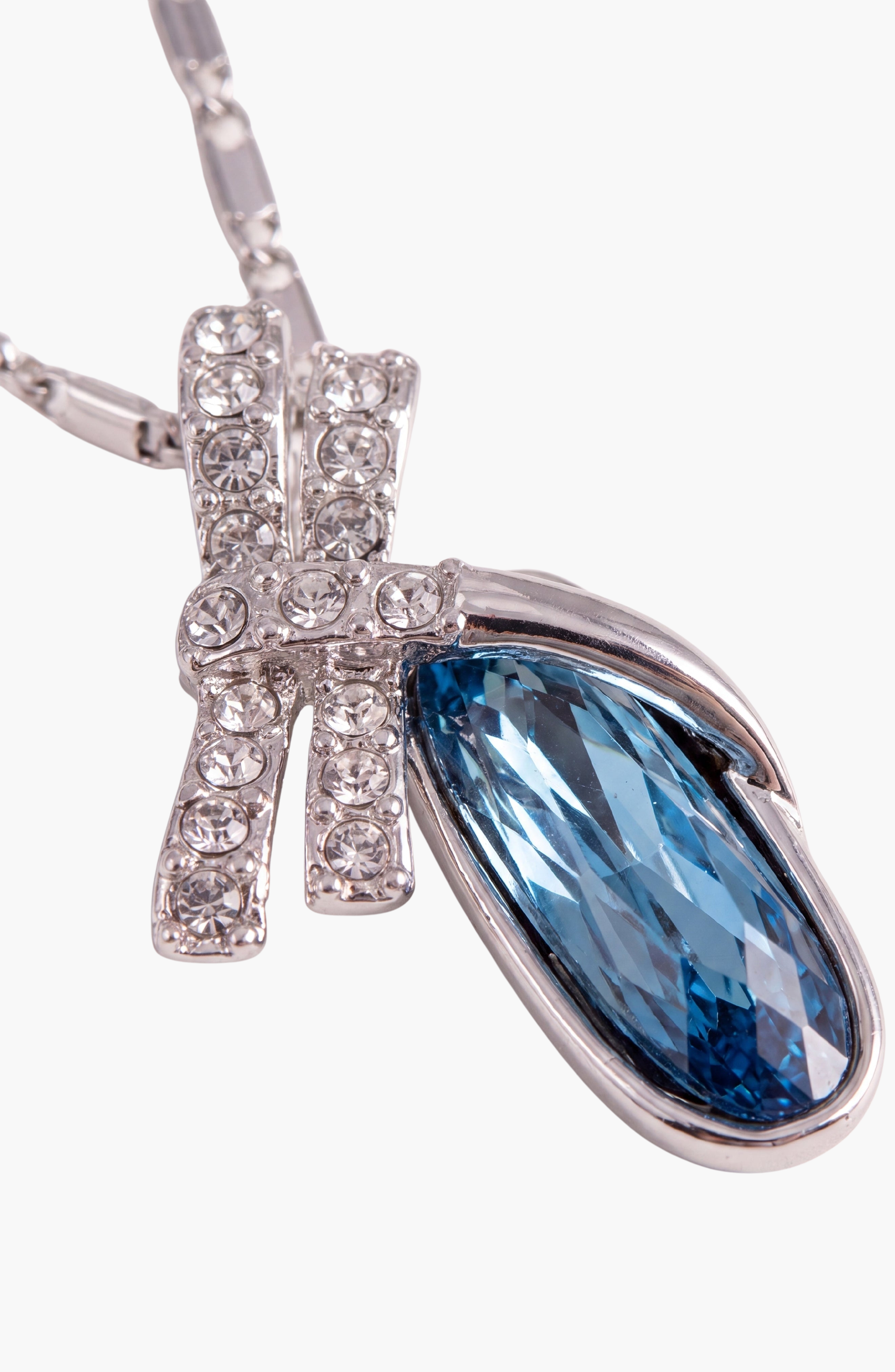 Modenaire Dragonfly Egg Crystal Pendant Necklace (Women) | Nordstrom