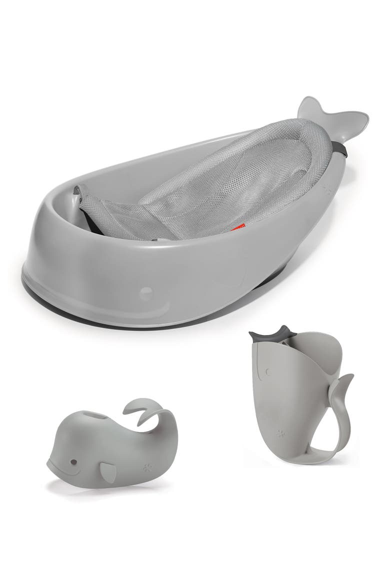 Moby Bathtub Bundle, Main, color, GREY