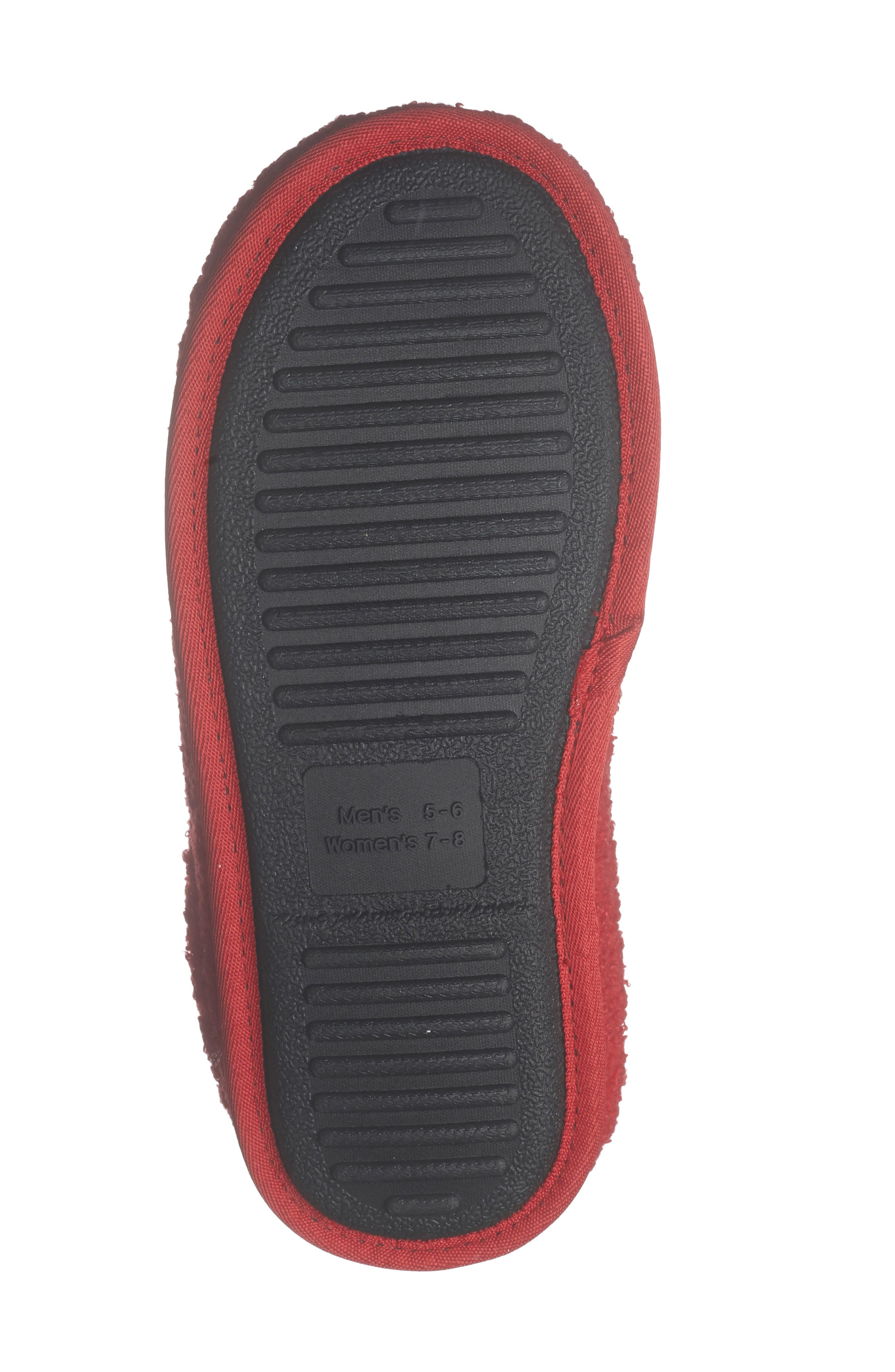 Cozy Crew Slipper, Alternate, color, RED