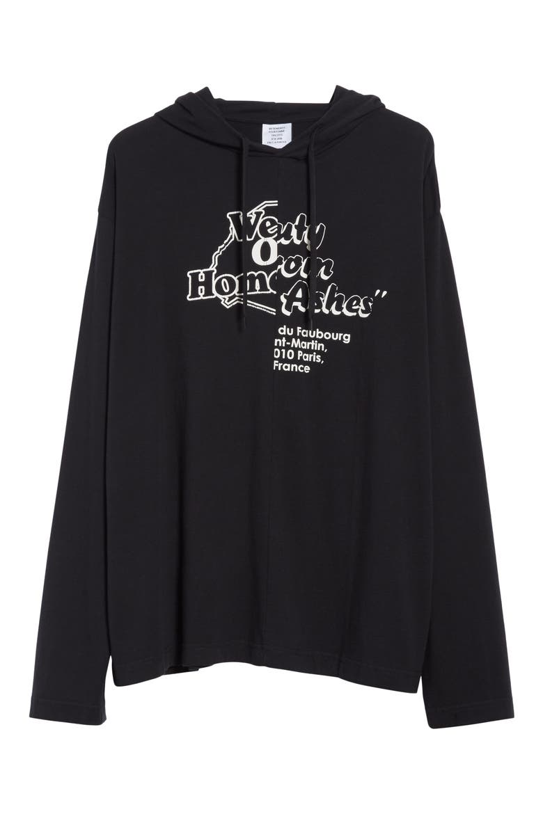 Light Hometown Hoodie, Alternate, color, BLACK
