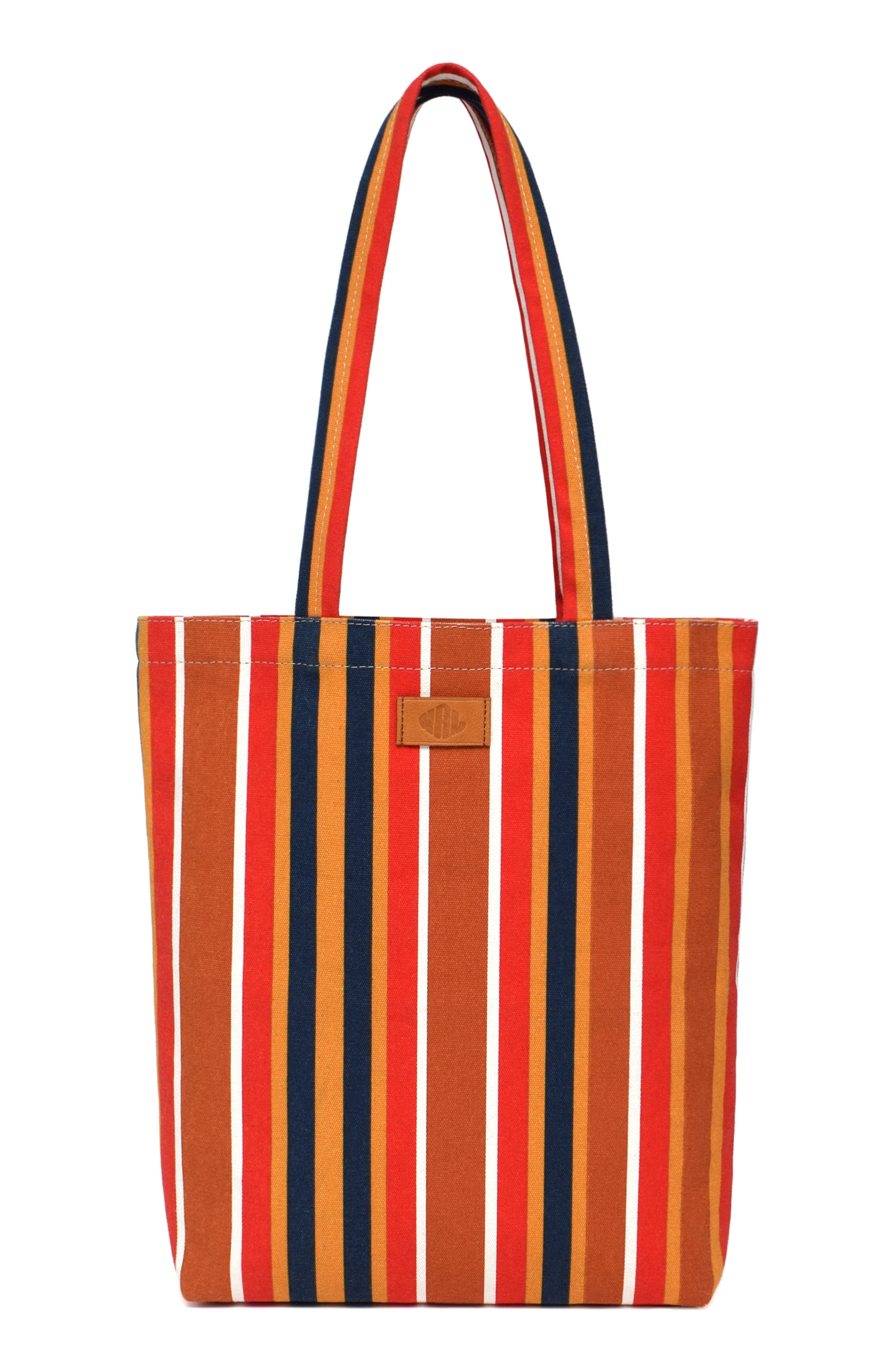 Eden Stripe Canvas Tote
