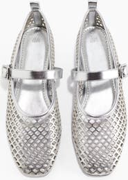 H&M Perforated Mary Jane Ballet Pumps