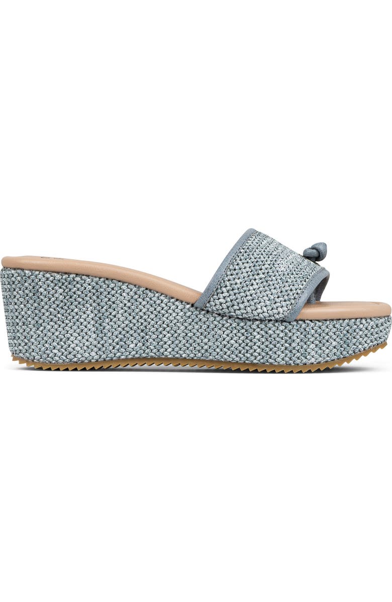 Donald Pliner Silli Platform Wedge Sandal, Alternate, color, Denim