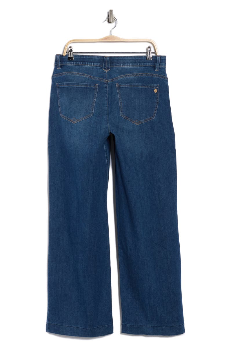 Democracy 'Ab'Solution High Waist Wide Leg Jeans, Alternate, color, Blue