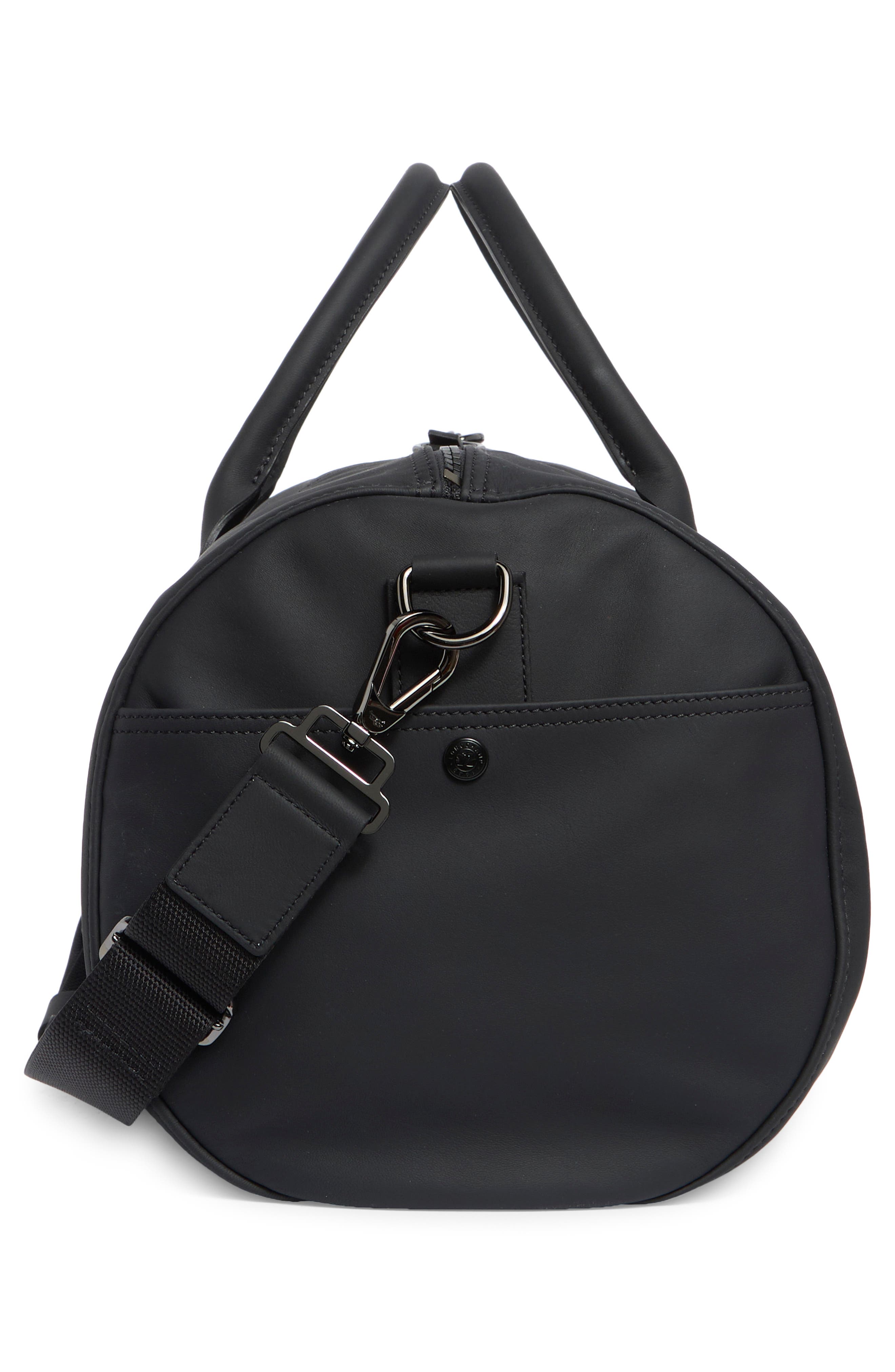 Longchamp Parisis Duffle Bag, Alternate, color, Black