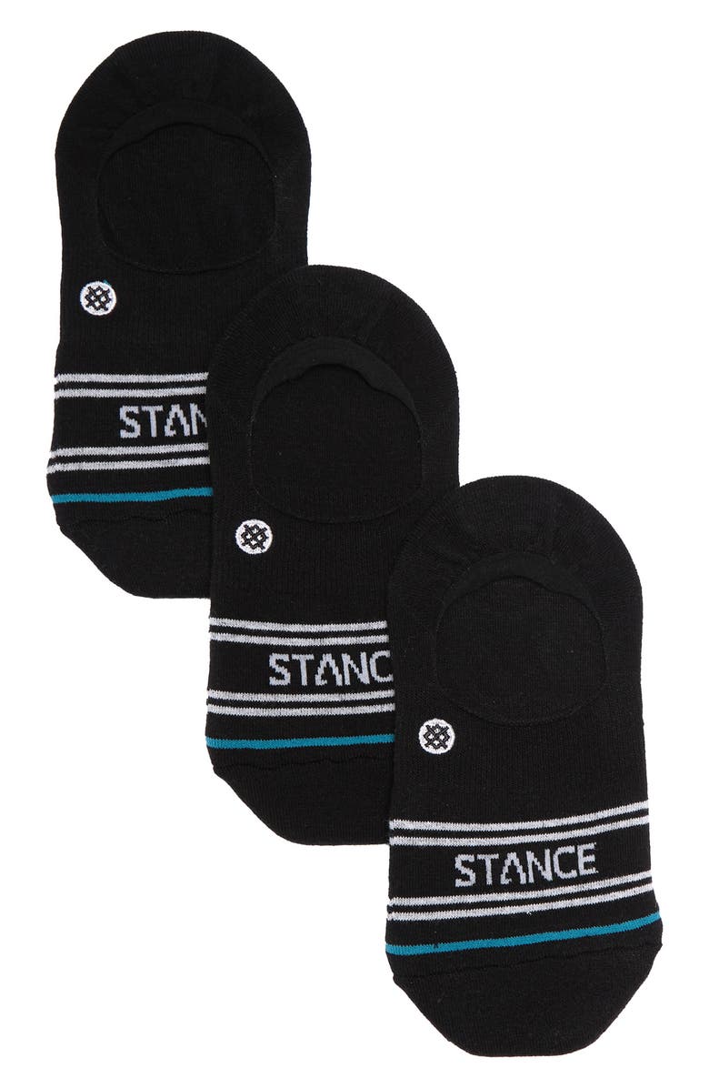 Stance Basic No-Show Socks - Pack of 3, Main, color, 