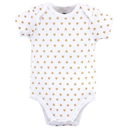 Hudson Baby Cotton Bodysuits 3-pack
