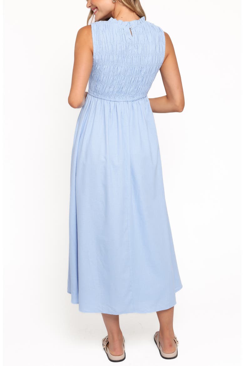 Lanna Smocked Sundress, Alternate, color, BLUE