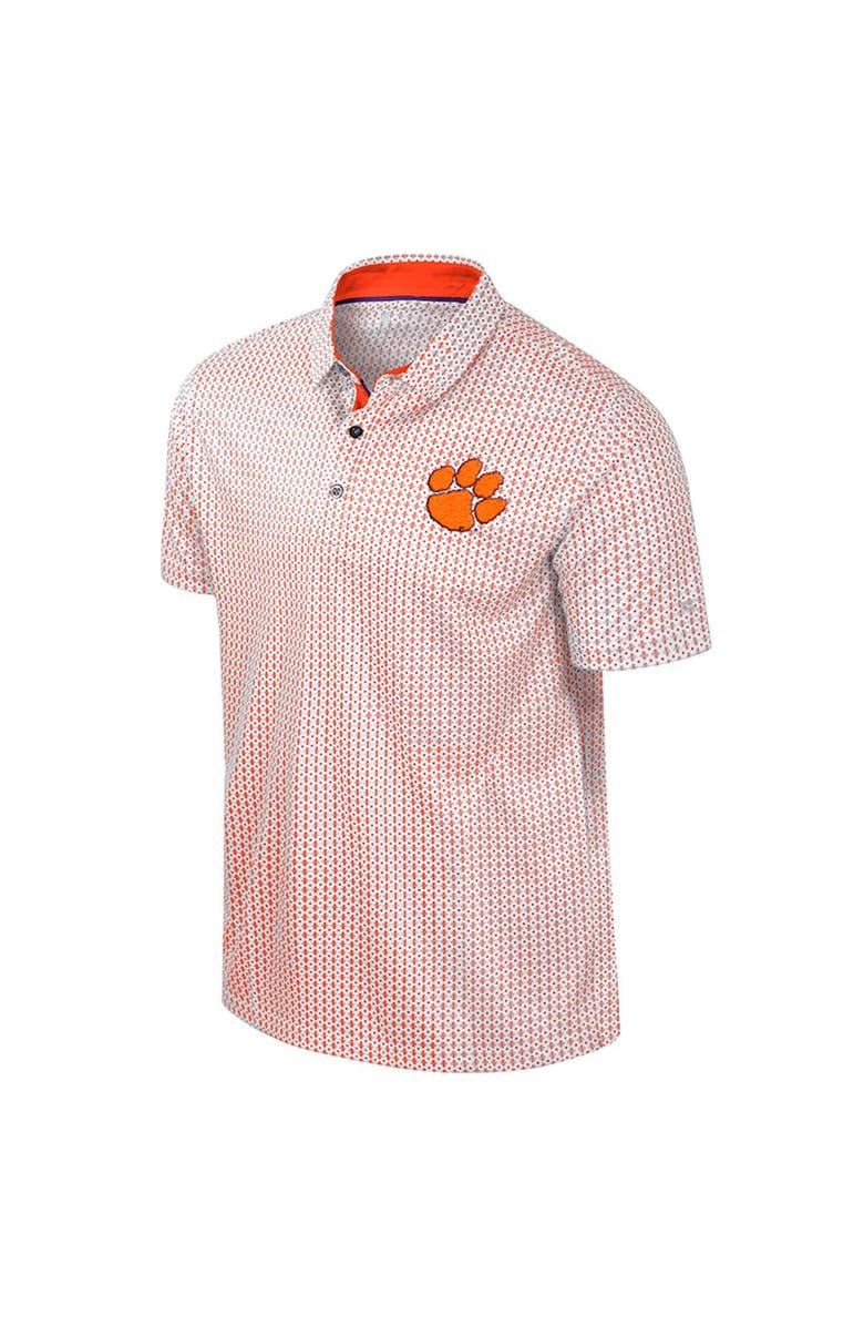 COLOSSEUM Men's Colosseum Orange Clemson Tigers Big & Tall Marty Rival Polo, Alternate, color,