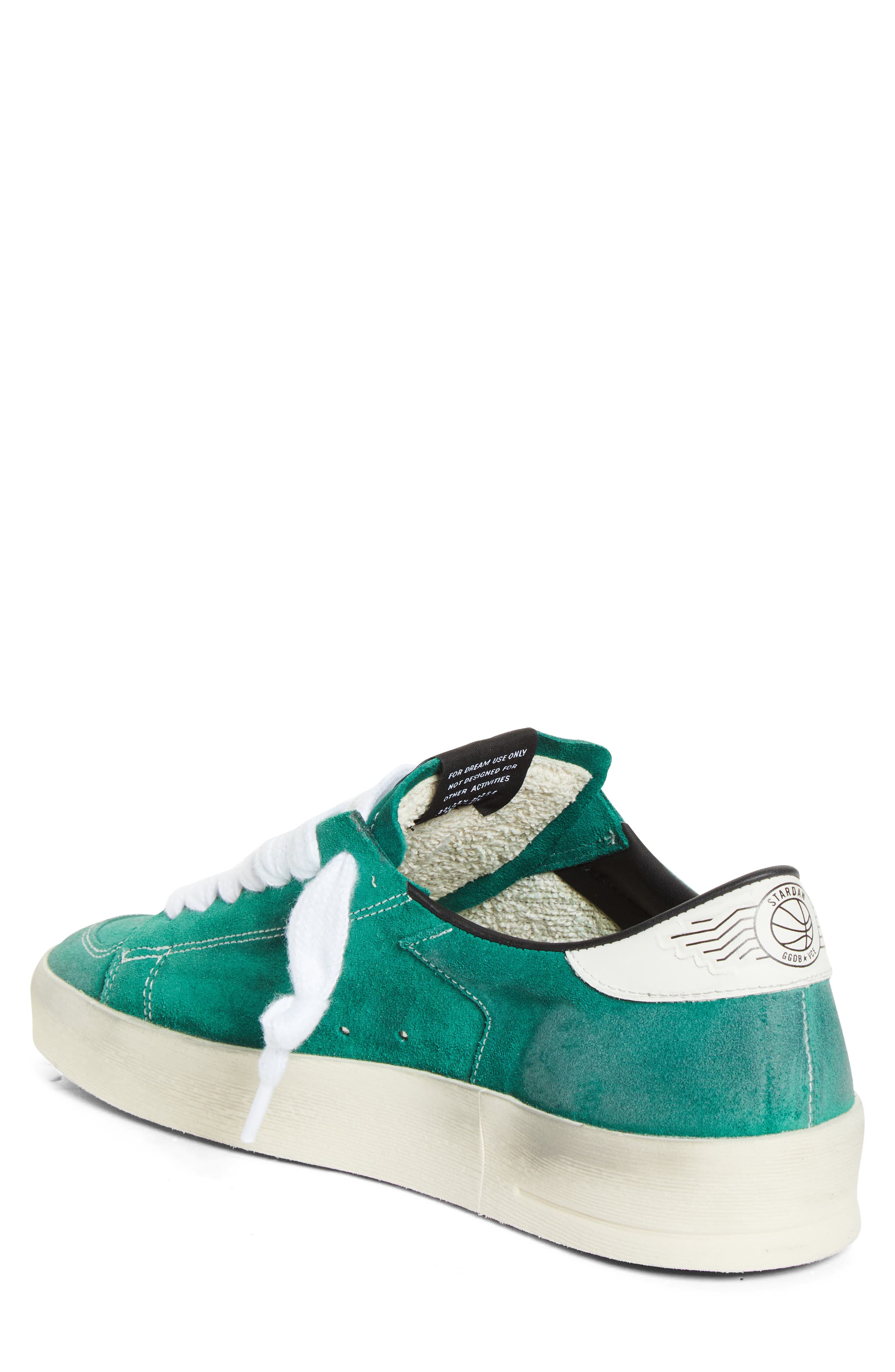 Golden Goose Stardan Sneaker, Alternate, color, Green/ White