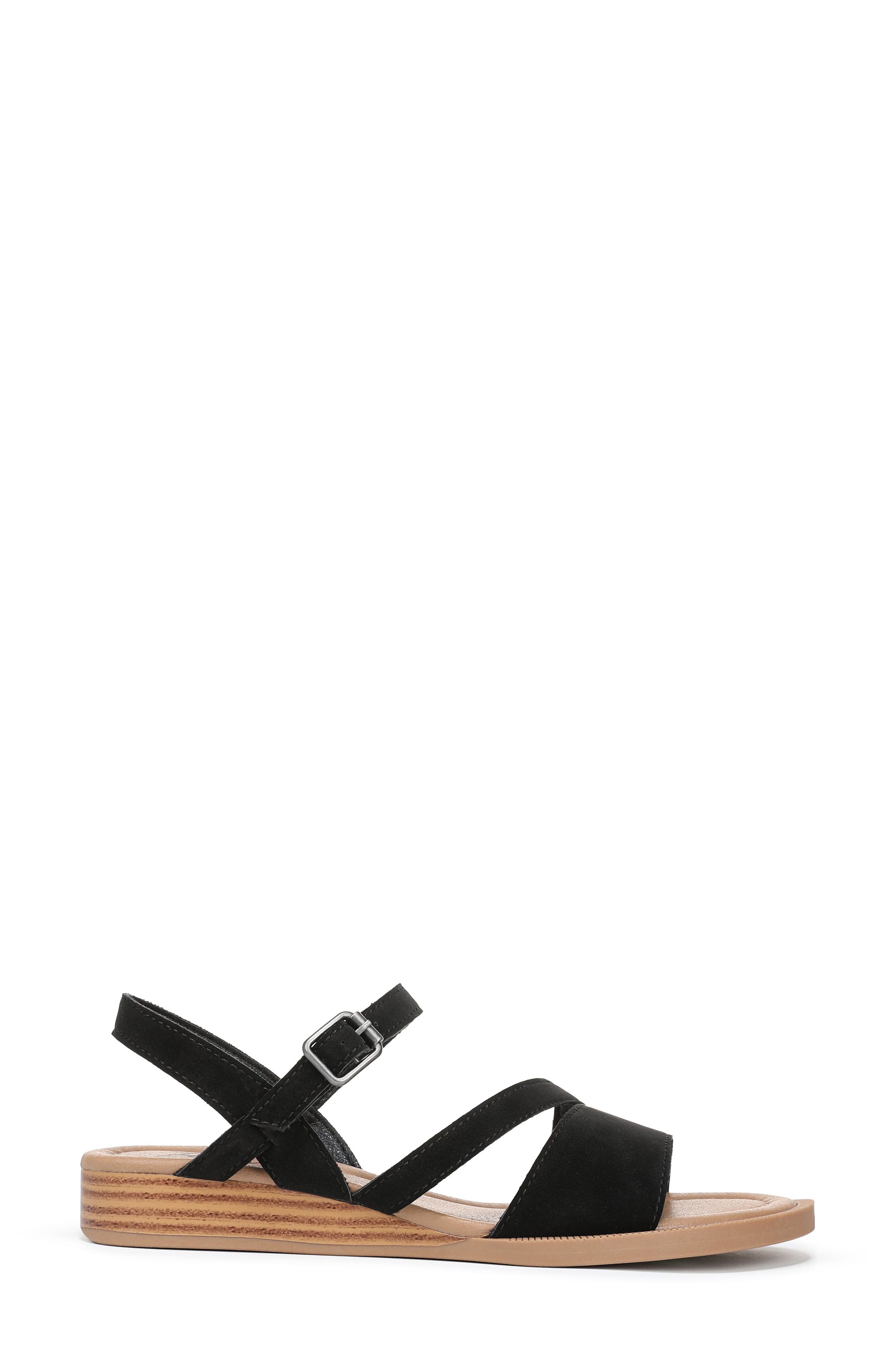 Blowfish Malibu Arrow Sandal, Alternate, color, Black Nubuck