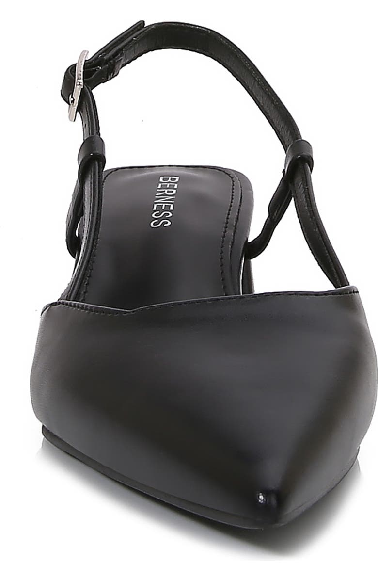 BERNESS Vieda Pointed Toe Slingback Pump, Alternate, color, Black