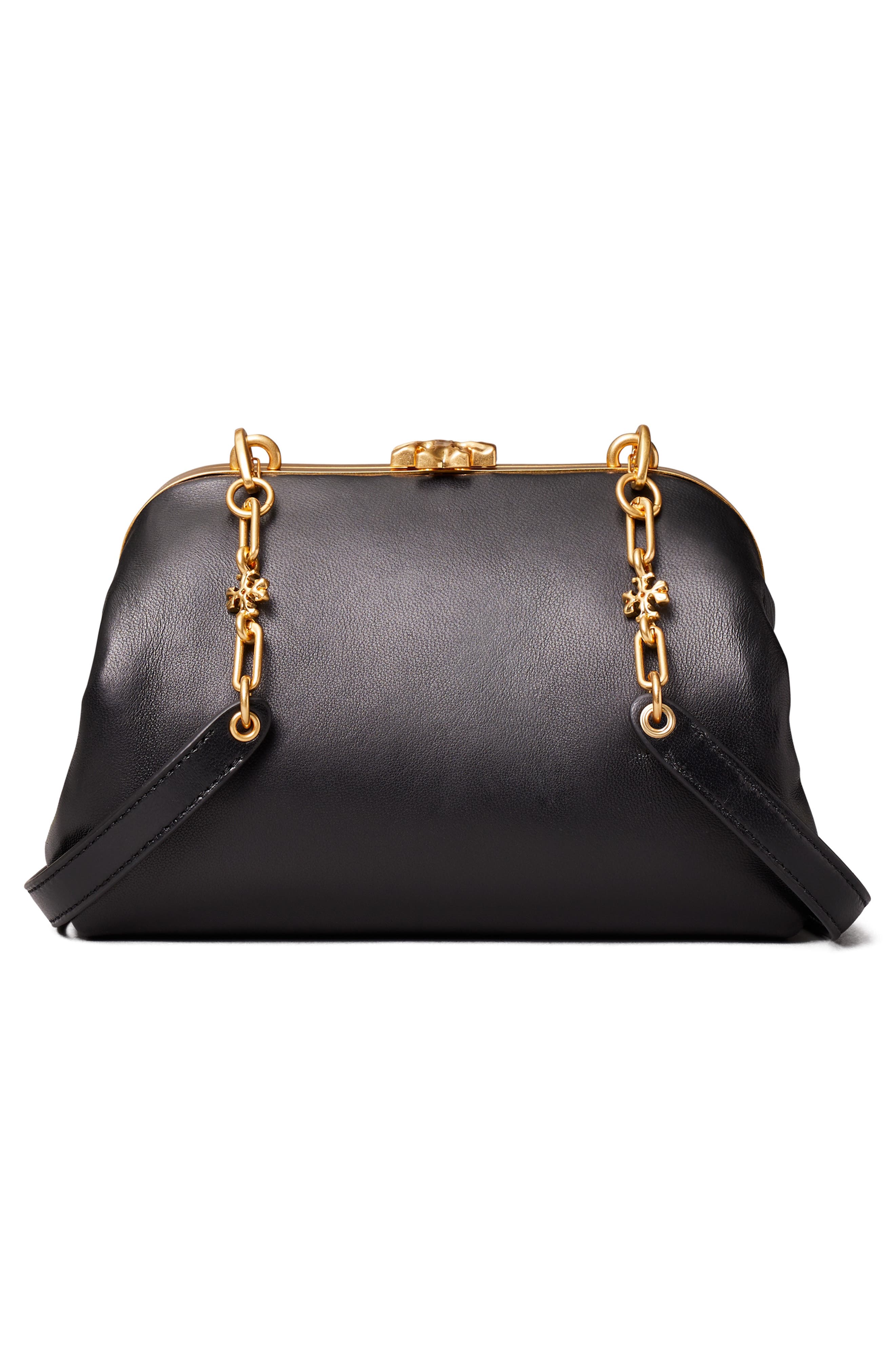 Tory Burch Cleo Frame Lock Small Bag, Alternate, color, 