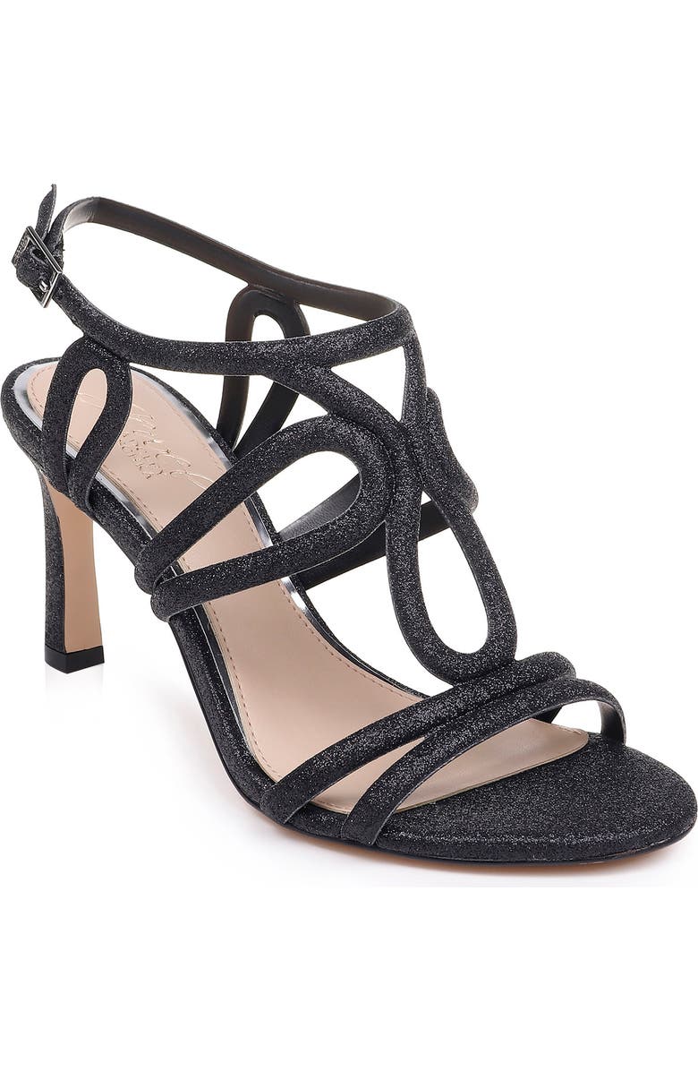 Jewel Badgley Mischka Simba Embellished Strappy Sandal, Main, color,