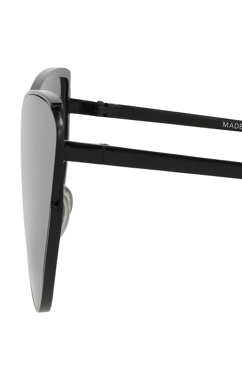 Balenciaga 99mm Cat Eye Sunglasses, Alternate, color, 