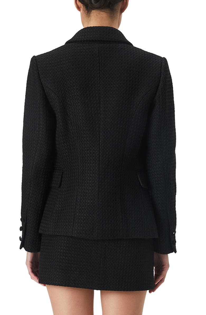 Bardot Double Breasted Bouclé Blazer, Alternate, color, 