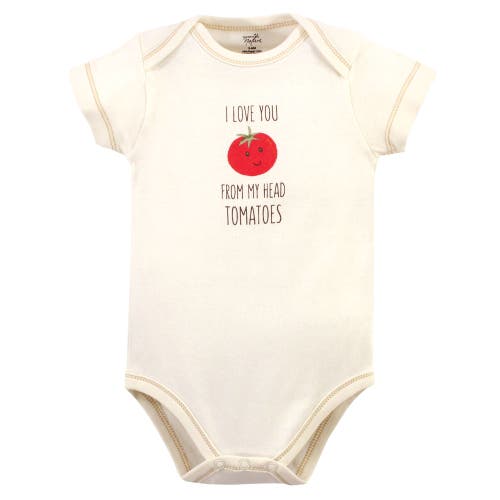 Touched By Nature Organic Cotton Bodysuits In Neutral