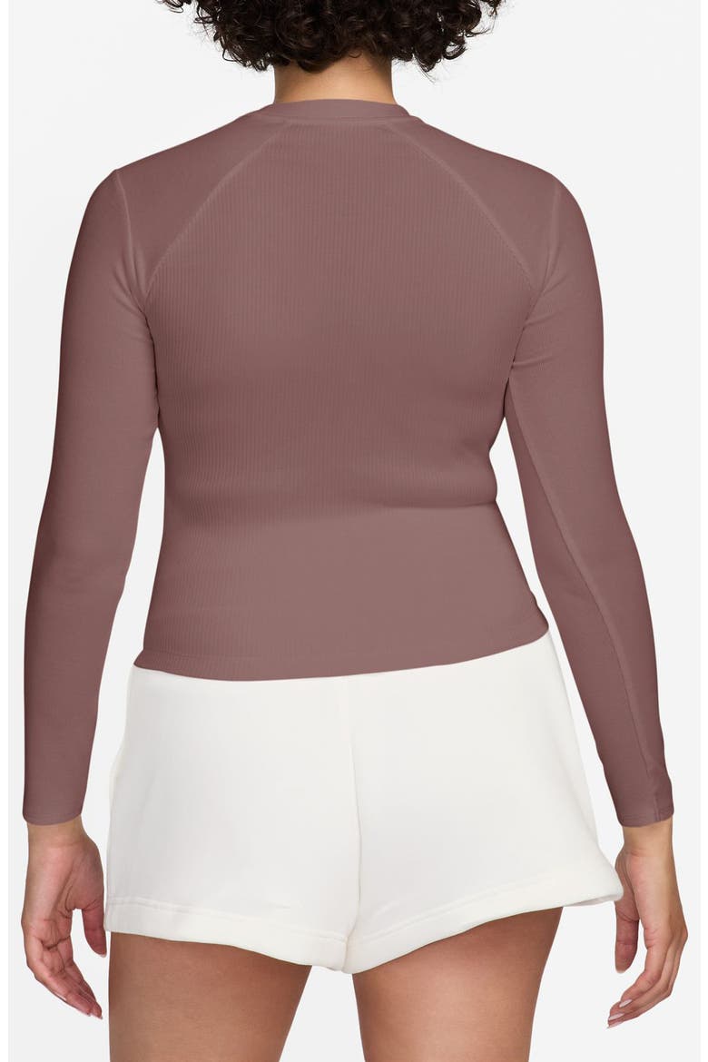 Chill Raglan Sleeve Rib & Jersey Top, Alternate, color, TATTOO/ SAIL