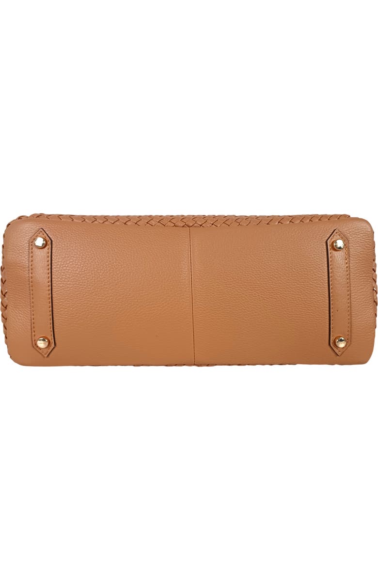 LODIS Audrey Woven Shoulder Bag, Alternate, color, Saddle