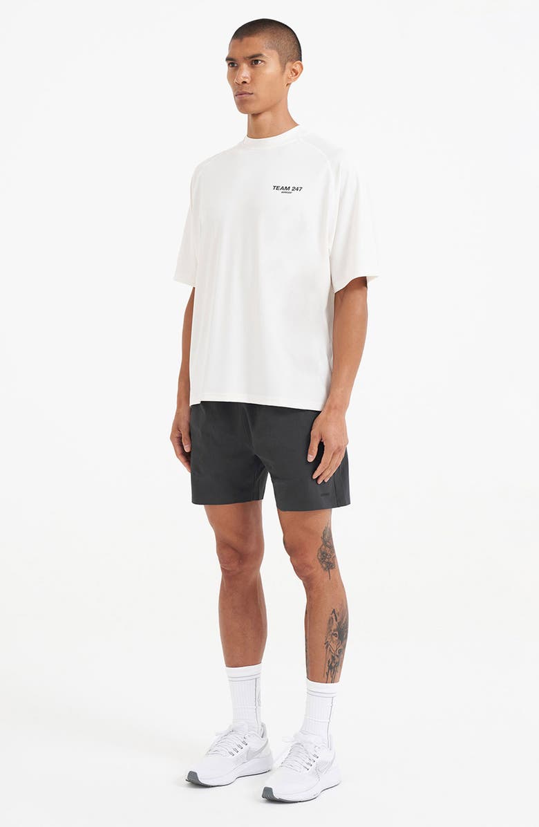 247 Team 247 Oversize Graphic T-Shirt, Alternate, color, Flat White