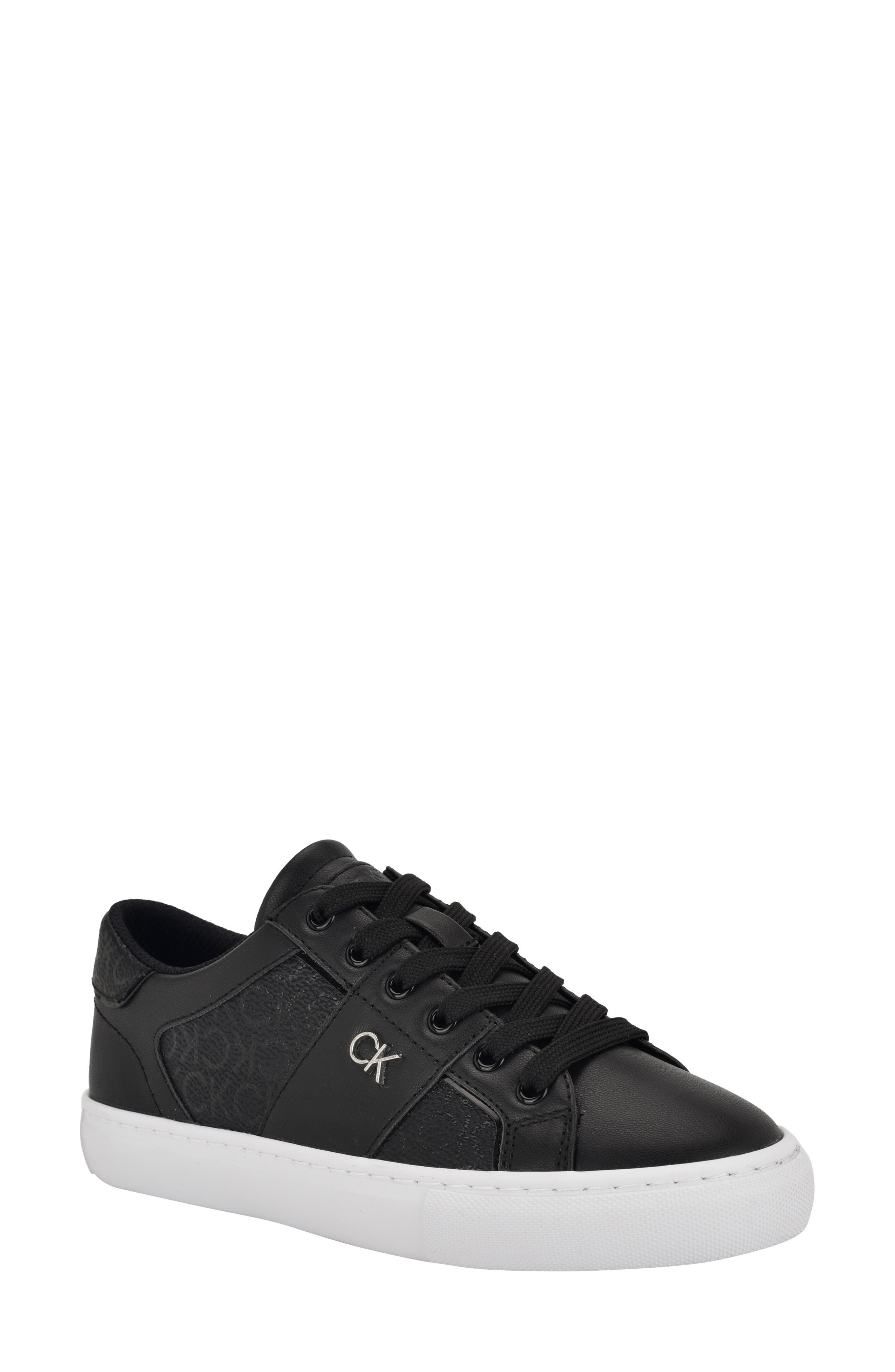 Calvin Klein Charie Sneaker, Main, color, Black