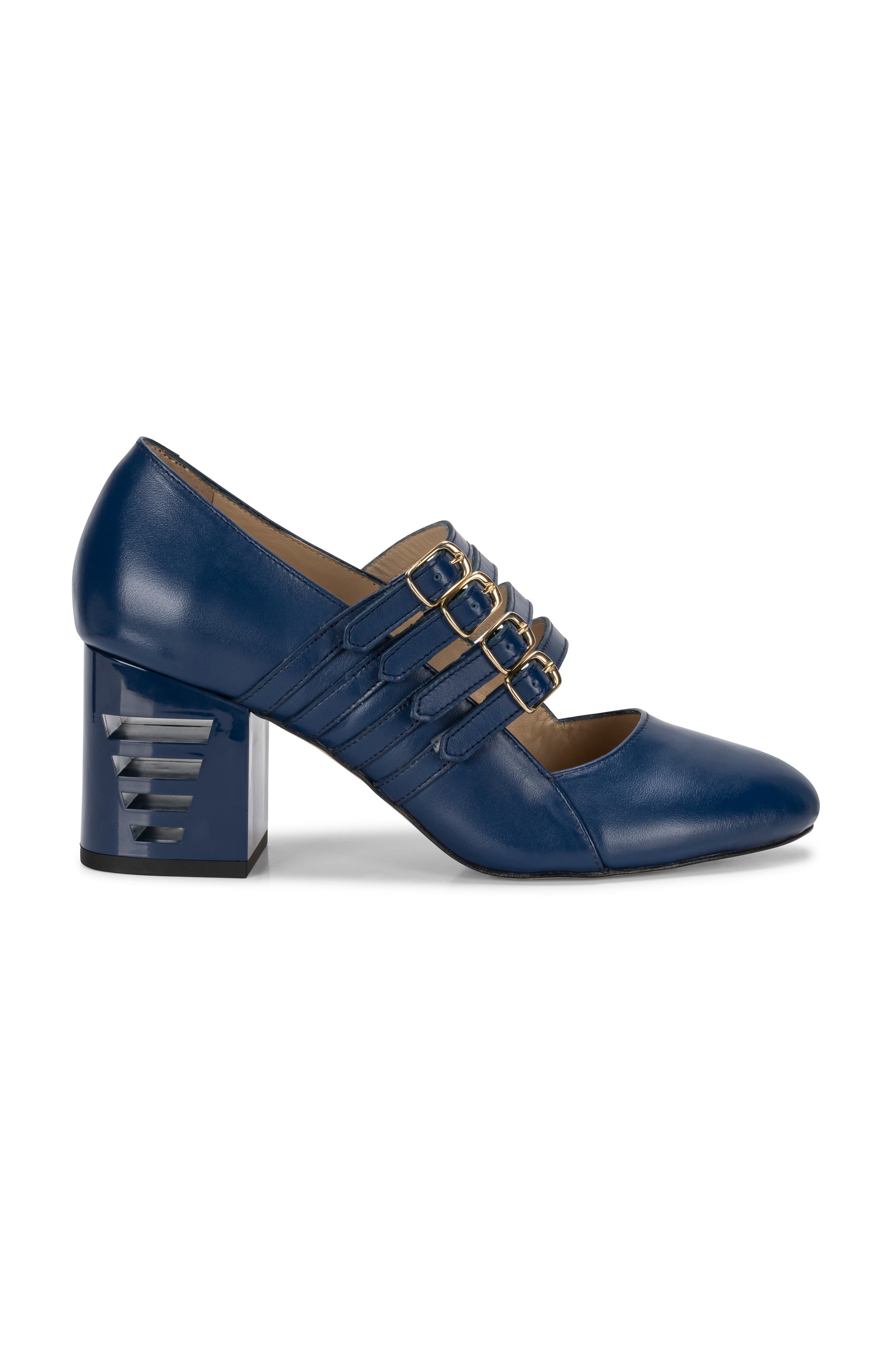 Chris Donovan Footwear Chalet Mary Jane, Main, color, Blue