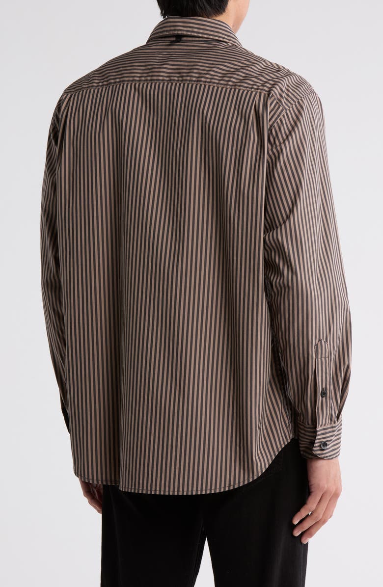rag & bone Matthew Relaxed Fit Stripe Button-Up Shirt, Alternate, color,