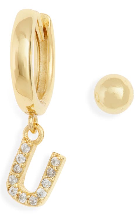 Mismatched Hoop & Stud Earrings