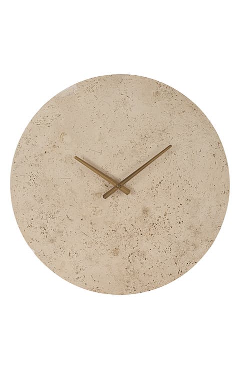 Fusion Natural Wall Clock