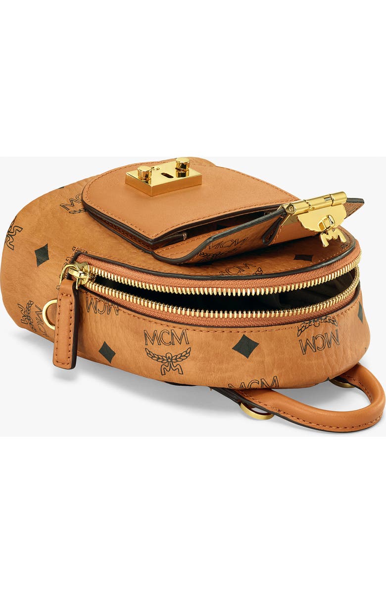 MCM Mini Patricia Visetos Canvas Crossbody Bag, Alternate, color,