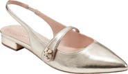 Bandolino Aubriana Slingback Mary Jane Pointed Toe Flat
