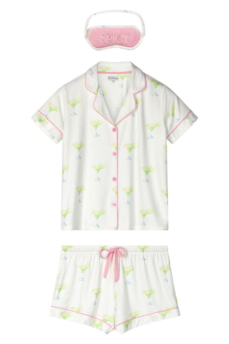 Margarita Mama Short Pajamas, Alternate, color, IVORY
