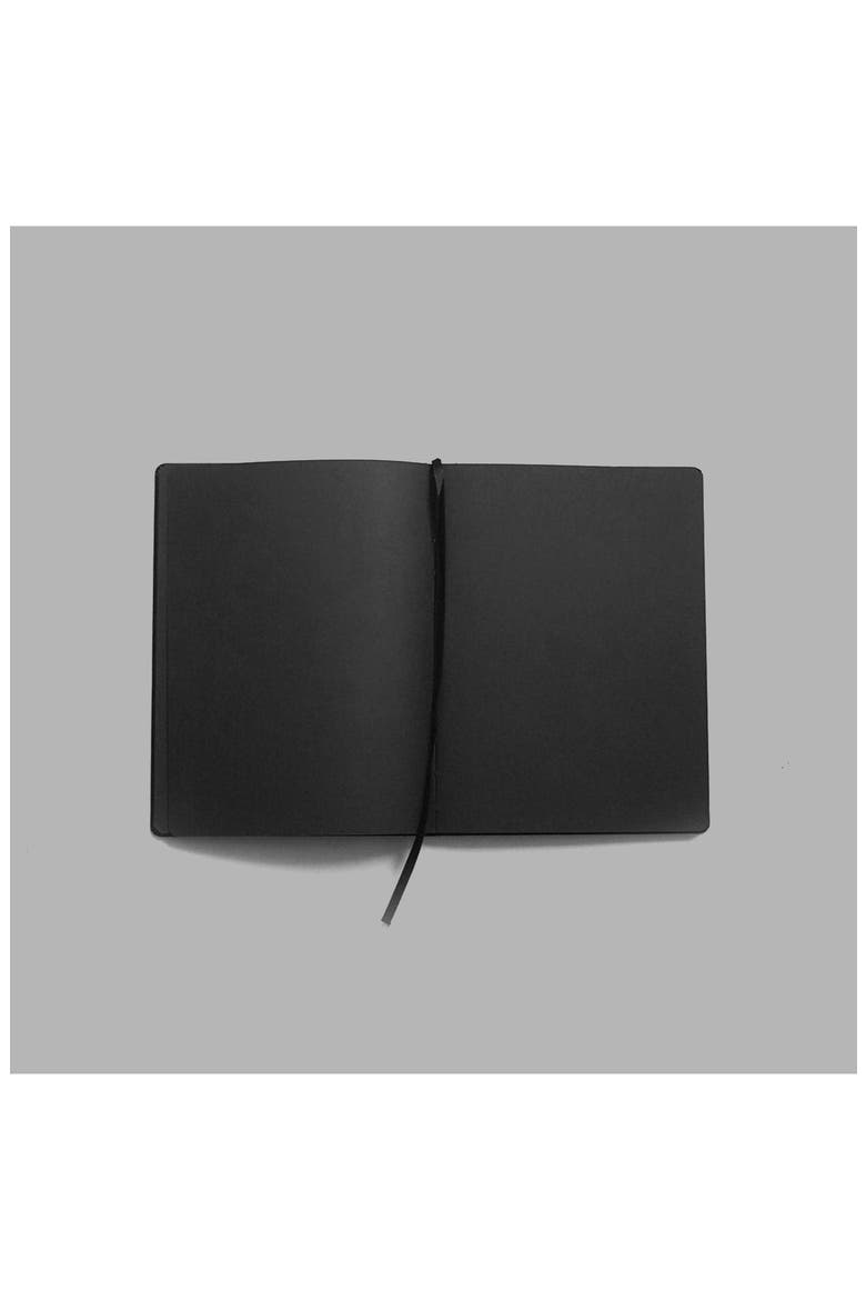 Blvck Notebook with Pen, Alternate, color, Black
