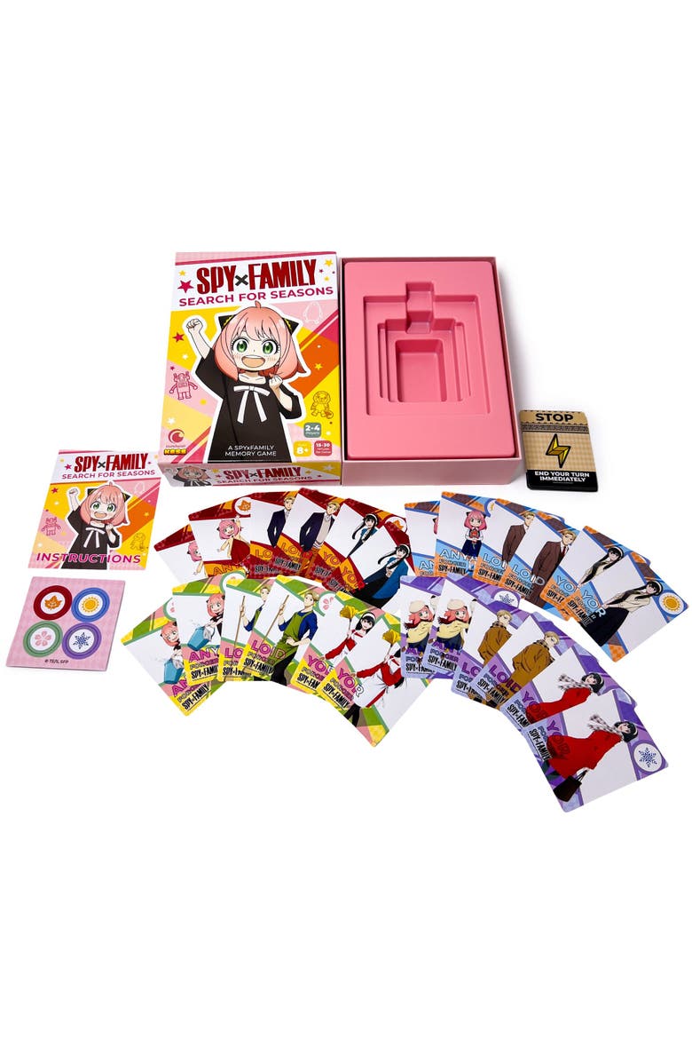 Spy x Family Classic Memory Game, Alternate, color, Multicolored