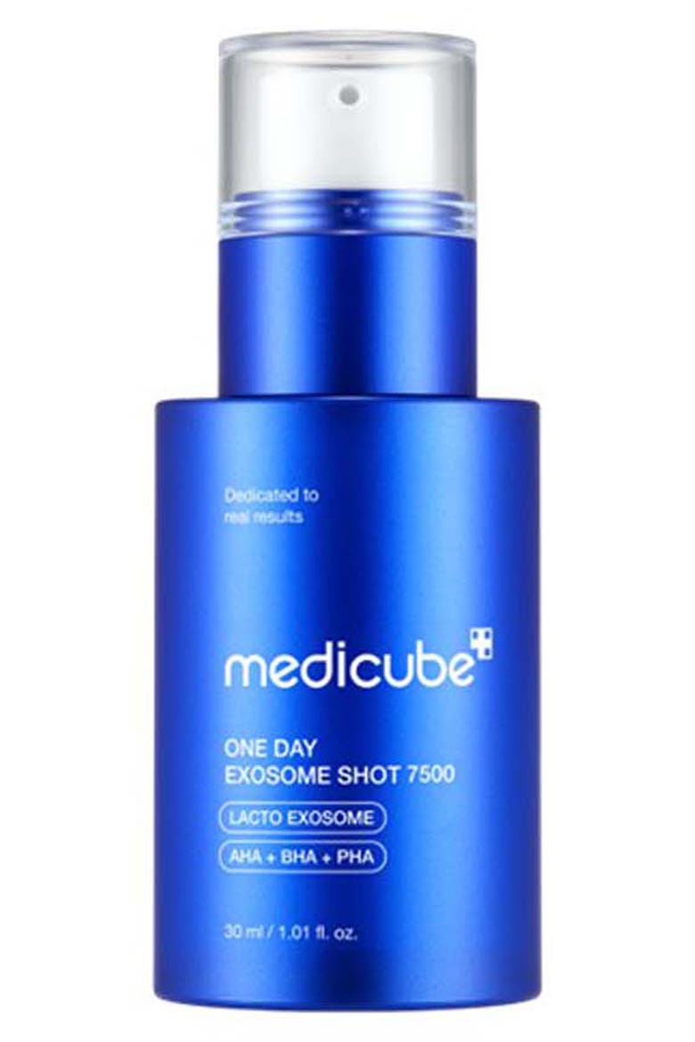 One Day Exosome Shot Pore Serum 7500, Main, color, BLUE