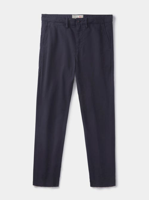 Aubin Witham Stretch Chino Pants In Blue