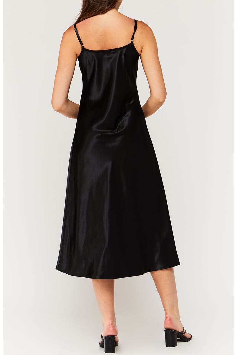 Dreya Two-Fer Slipdress, Alternate, color, BLACK