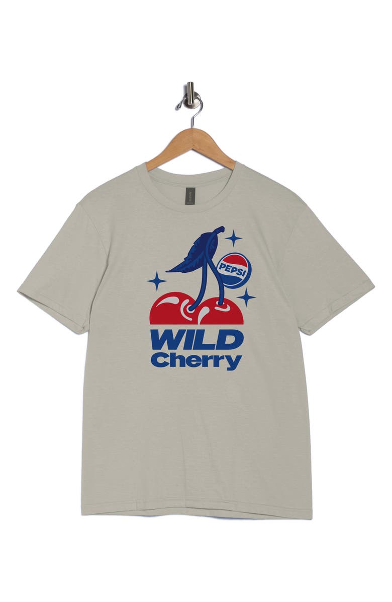 Monster Digital Pepsi Wild Cherry Graphic T-Shirt, Alternate, color, Natural