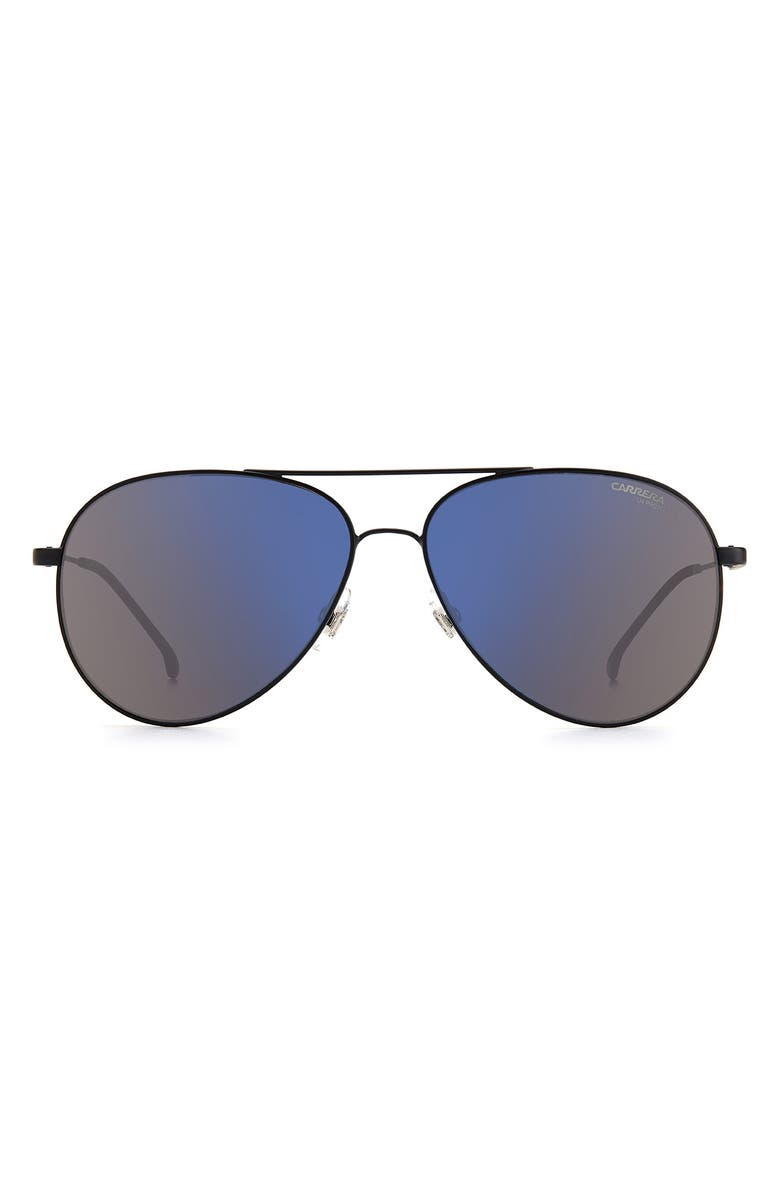 Carrera Eyewear 58mm Aviator Sunglasses, Main, color, 