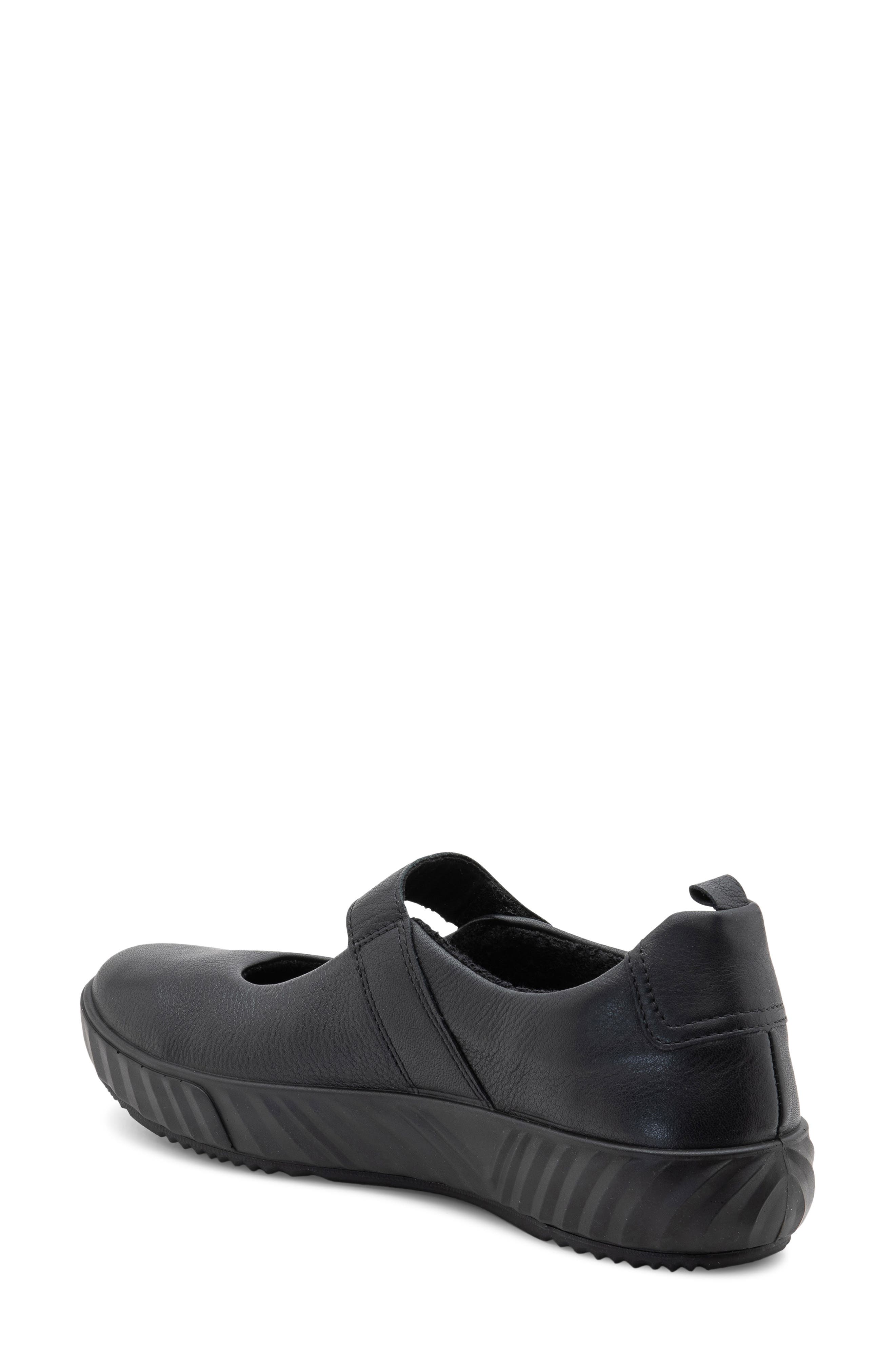 Alexandria Mary Jane Sneaker, Alternate, color, BLACK CALF